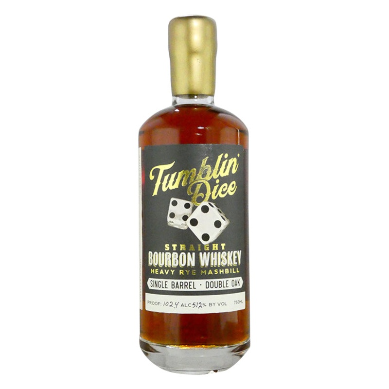 Tumblin Dice Double Oaked Heavy Rye Mashbill Schneider's Barrel 8-Year-Old (750ml)