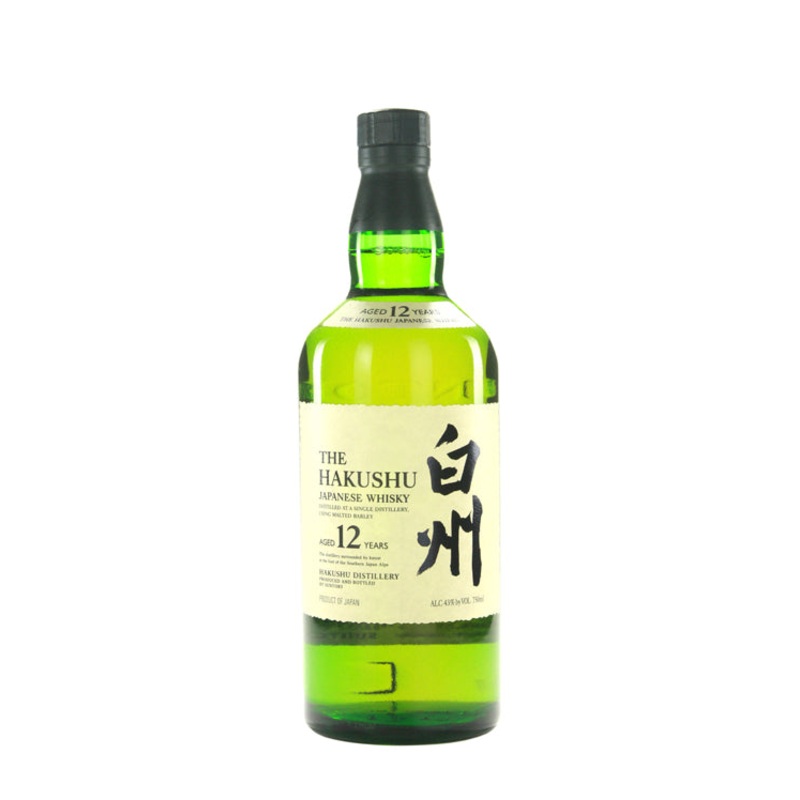 The Hakushu 12 Year Old Single Malt Whisky (700ml)