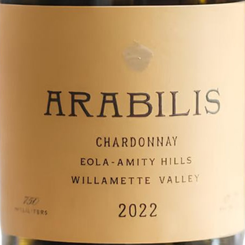 Arabilis Eola-Amity Hills Chardonnay - 2022 (750ml)