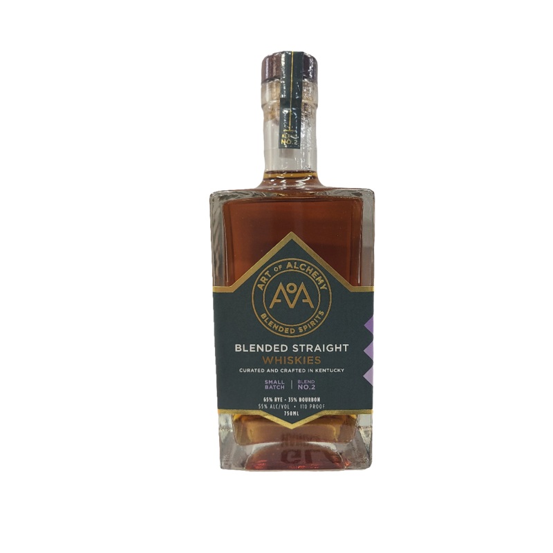 Art Of Alchemy Blended Straight Whiskey Blend 2 110 Proof (750ml)