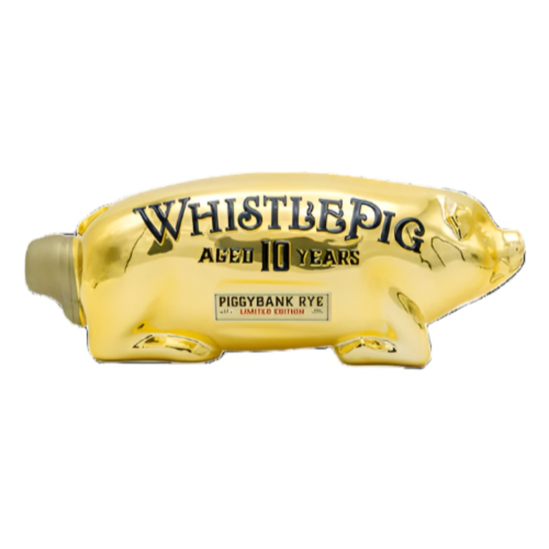 WhistlePig 'Piggybank' Limited Edition 10 Year Old Straight Rye Whiskey (1L)