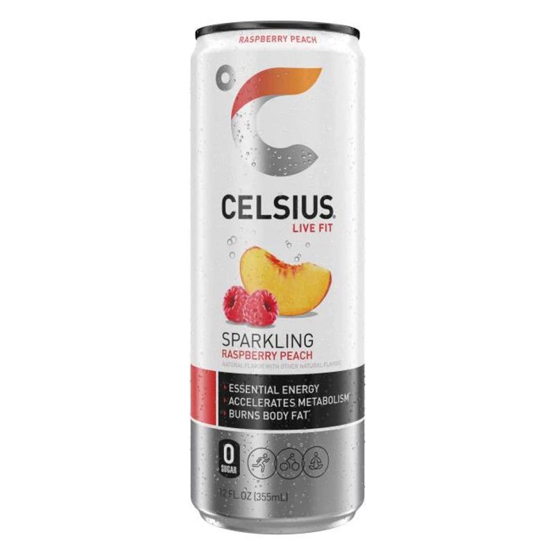 Celsius Raspberry Peach
