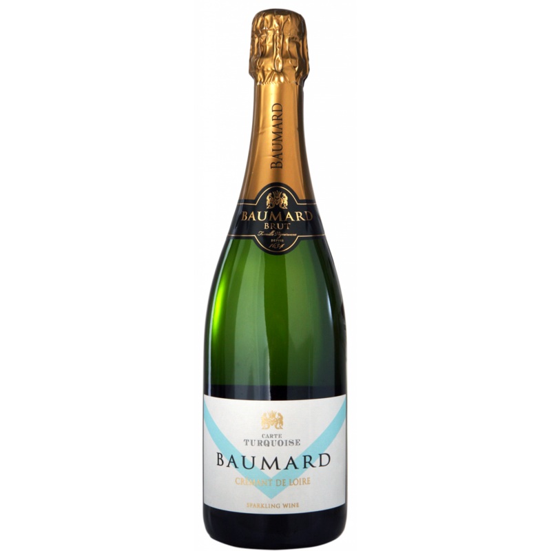 Baumard Cremant de Loire Brut Carte Turquoise - NV (750ml)